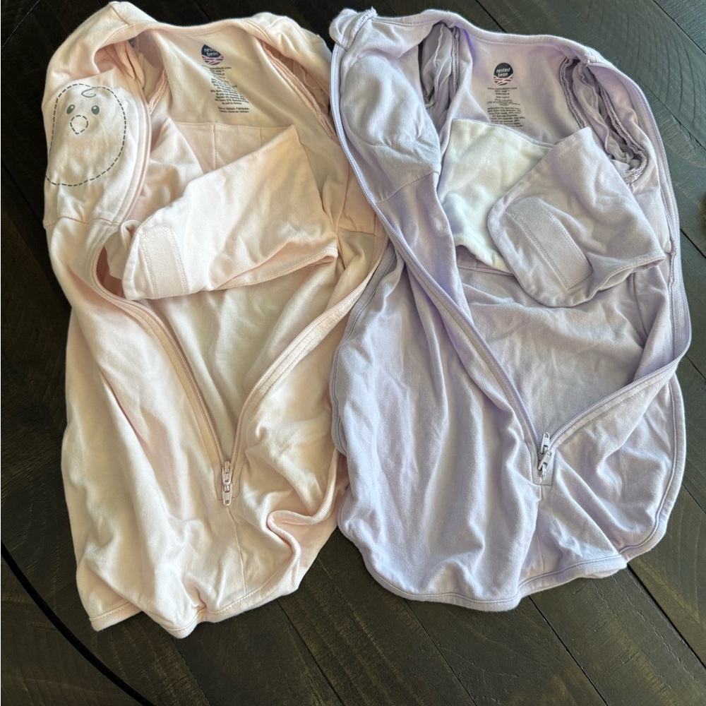 Nested Bean Zen One Pink & Purple 0-3 month VGUC